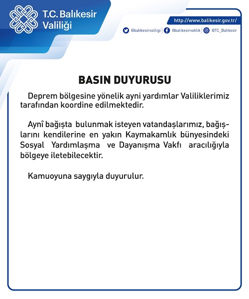 BASIN DUYURUSU